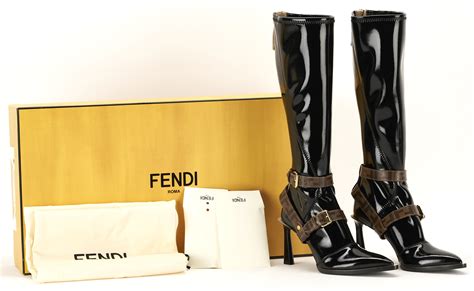 where to buy fendi shoes|fendi knee high patent boots.